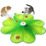 FEELNEEDY Electric Cat Toy with Feather & LED Light - Image 2