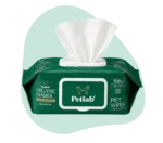 Petlab Organic Wet Wipes for  Cats (100 Sheets)