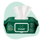 Petlab Organic Wet Wipes for  Cats (100 Sheets)